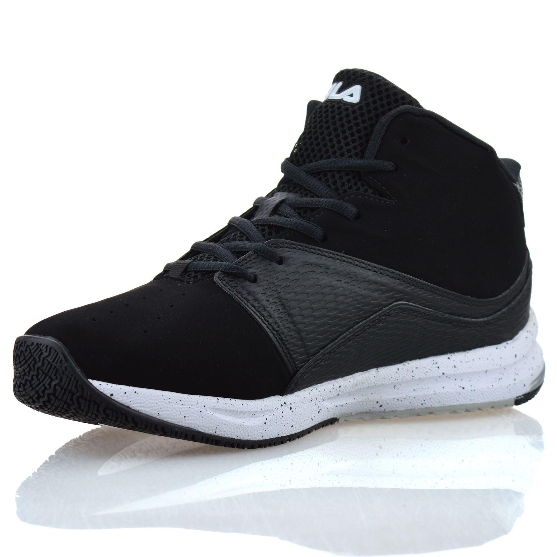 Mens Fila High Top Casual Walking Ankle Boots Basketball Gym Trainers Shoes Size - Toi ‘n’ Moi Ltd