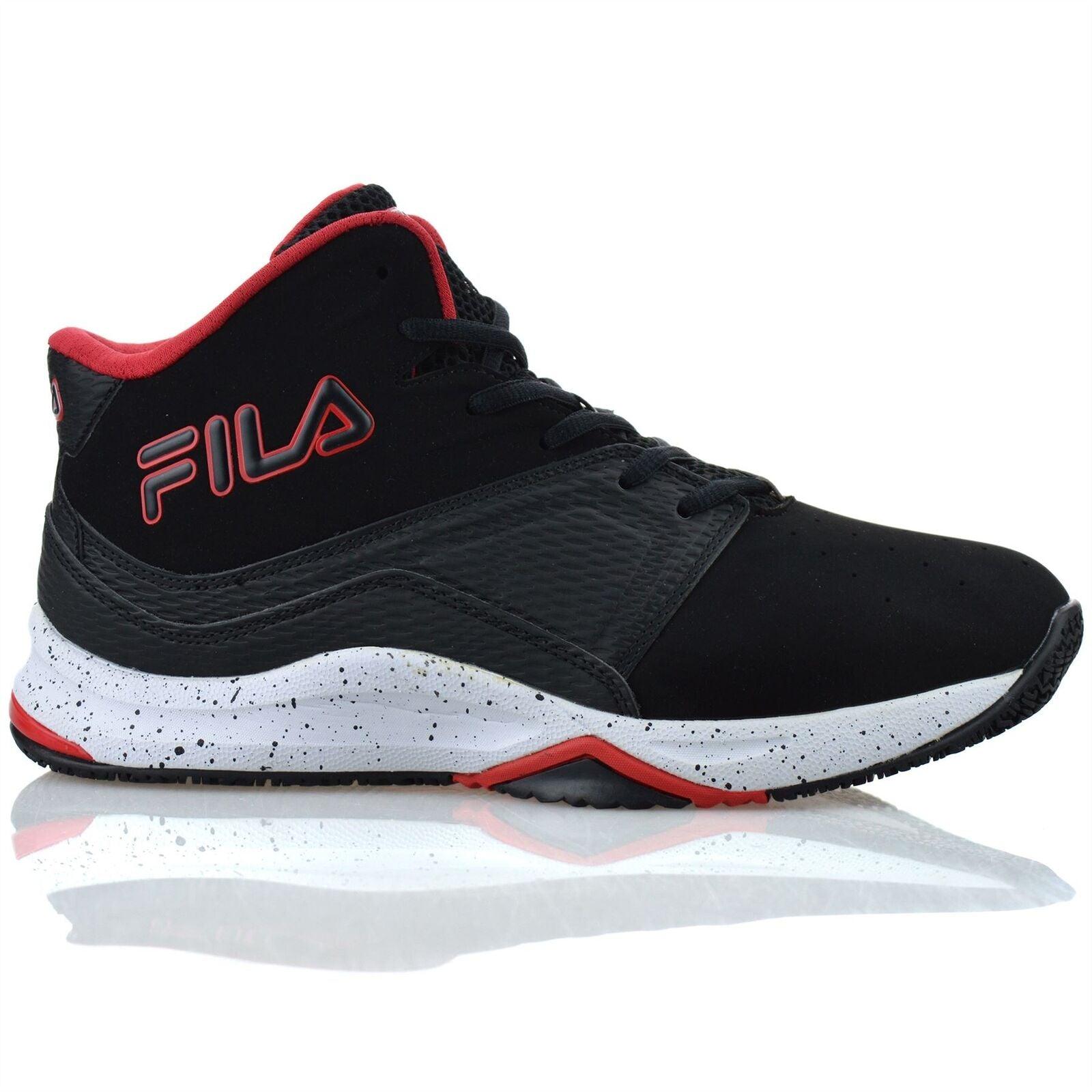 Mens Fila High Top Casual Walking Ankle Boots Basketball Gym Trainers Shoes Size - Toi ‘n’ Moi Ltd