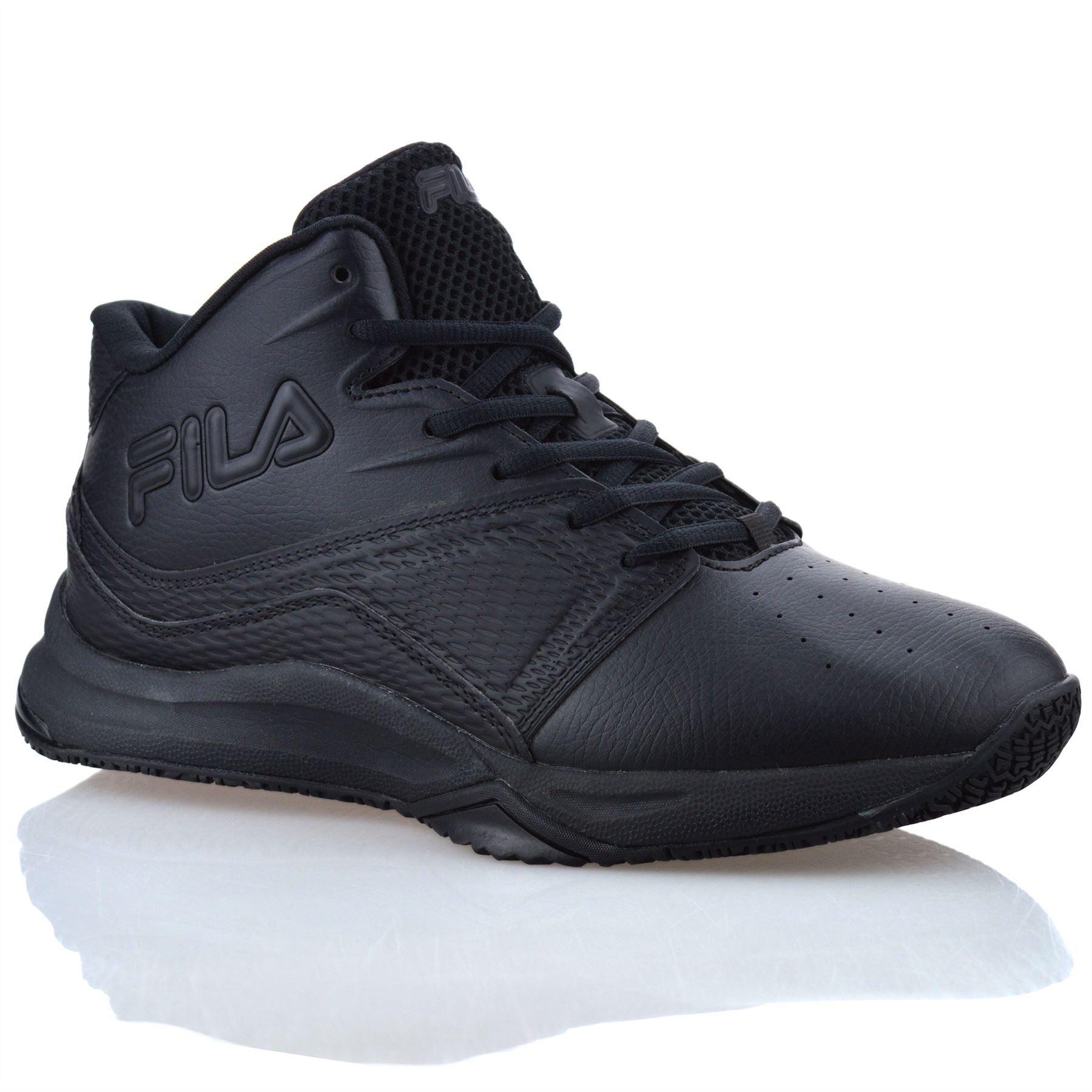 Mens Fila High Top Casual Walking Ankle Boots Basketball Gym Trainers Shoes Size - Toi ‘n’ Moi Ltd
