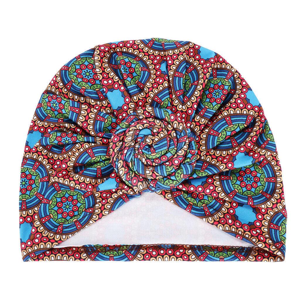 Stretch Turban Hats for Women - African Knot Headwraps Soft Pre Tied Bonnet Hair - Toi ‘n’ Moi Ltd