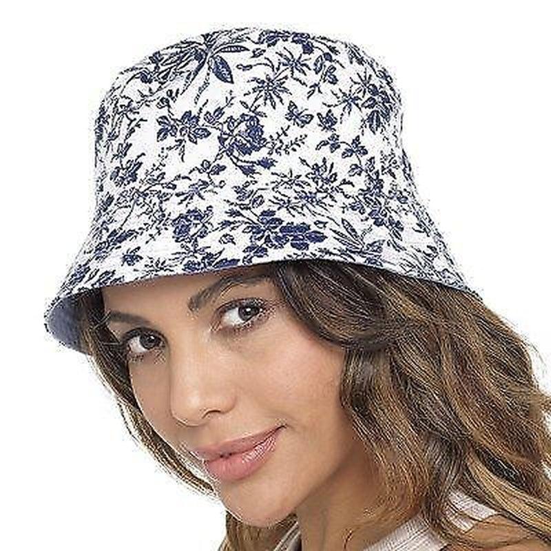 LADIES LIGHT DENIM BLUE BUCKET HAT SUN PROTECTION SUMMER BEACH FESTIVAL FISHING - Toi ‘n’ Moi Ltd