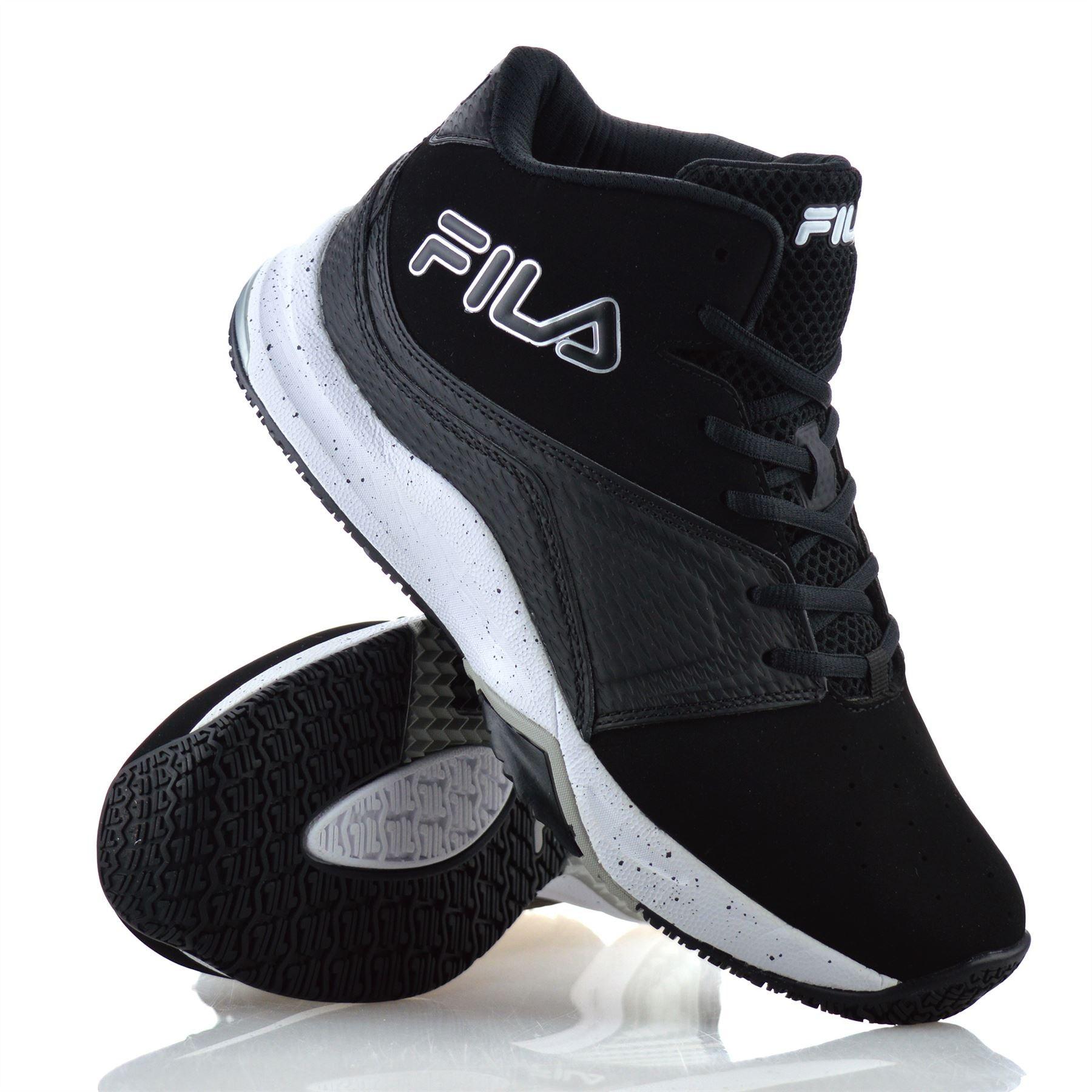 Mens Fila High Top Casual Walking Ankle Boots Basketball Gym Trainers Shoes Size - Toi ‘n’ Moi Ltd