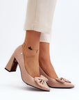  Block heel pumps model 193388 Step in style 
