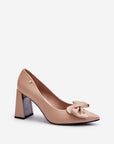  Block heel pumps model 193388 Step in style 
