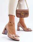  Block heel pumps model 193388 Step in style 