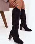  Thigh-Hight Boots model 220518 Step in style 