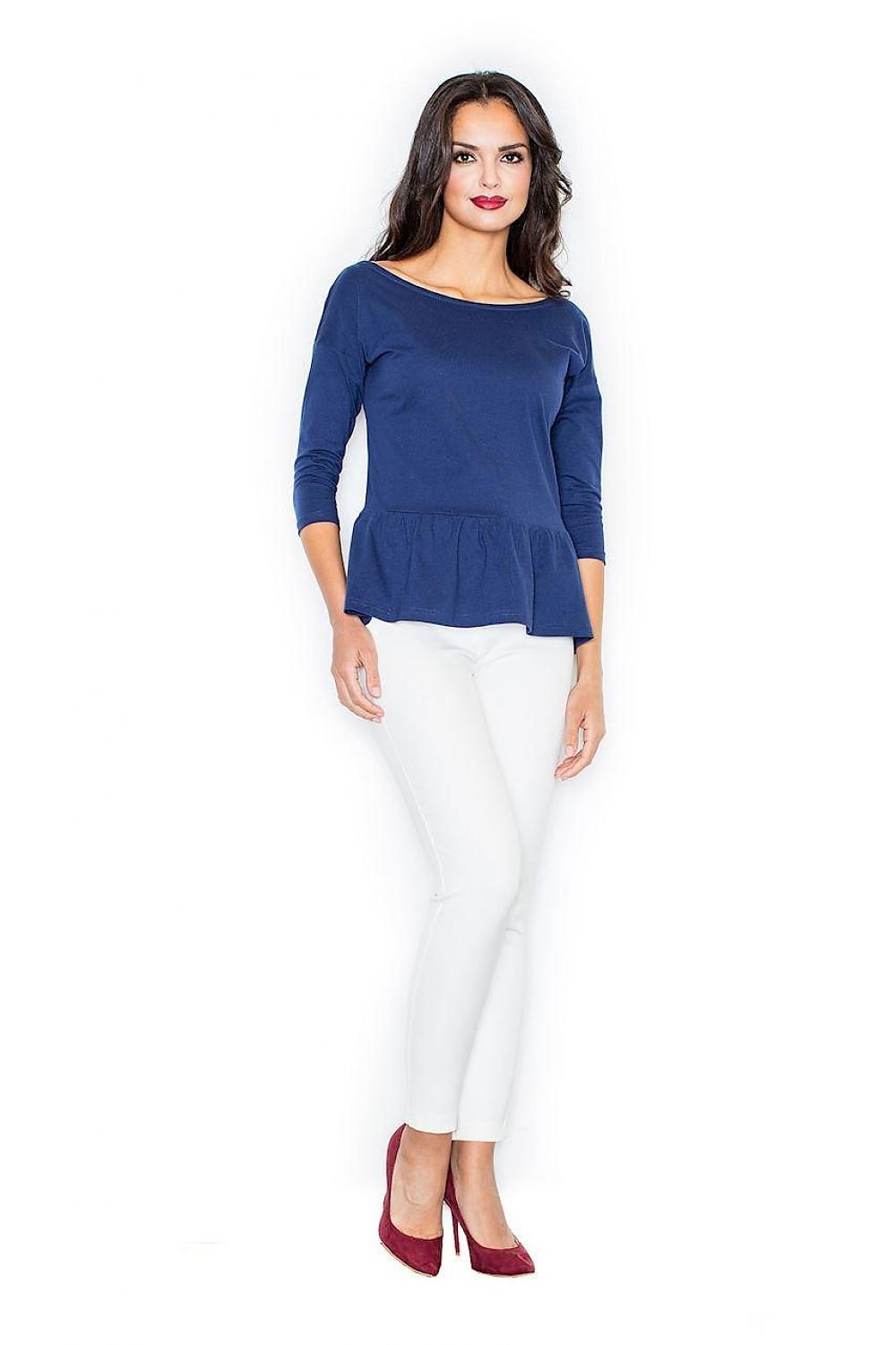 Blouse model 44527 Figl - Toi ‘n’ Moi Ltd