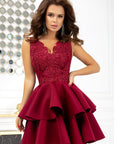  Evening dress model 151624 Bicotone 