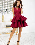  Evening dress model 151624 Bicotone 