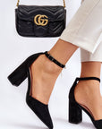 Block heel pumps model 176239 Step in style - Toi ‘n’ Moi Ltd