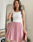  Evening dress model 177810 Bicotone 