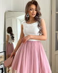  Evening dress model 177810 Bicotone 