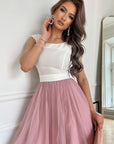  Evening dress model 177810 Bicotone 