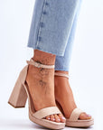  Heel sandals model 179871 Step in style 