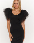  Evening dress model 185222 Makadamia 