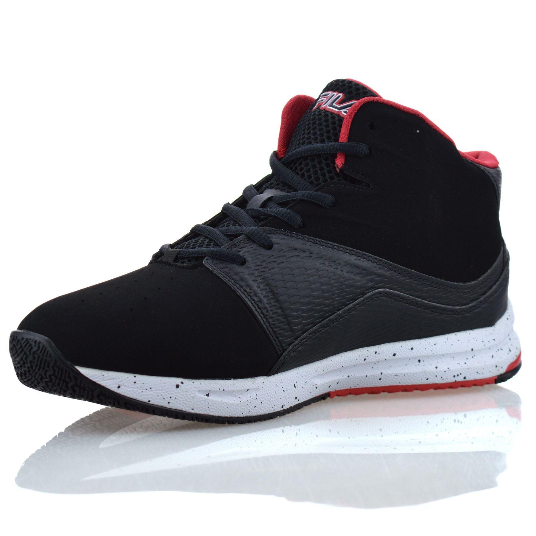 Mens Fila High Top Casual Walking Ankle Boots Basketball Gym Trainers Shoes Size - Toi ‘n’ Moi Ltd