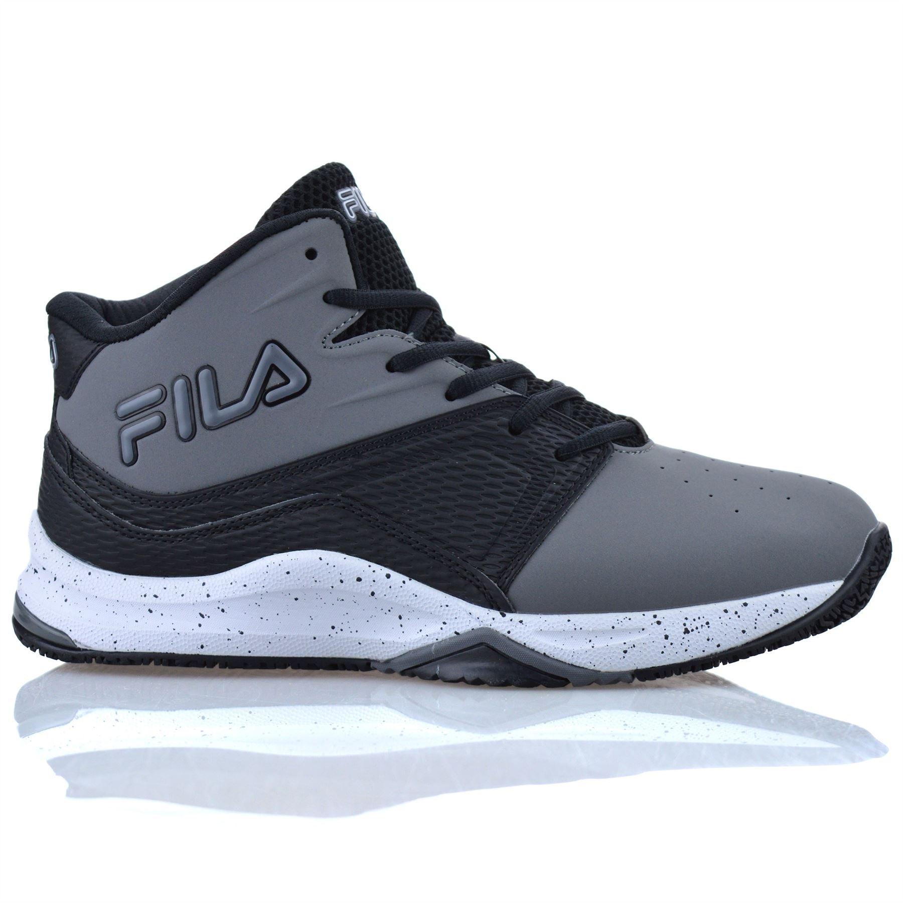 Mens Fila High Top Casual Walking Ankle Boots Basketball Gym Trainers Shoes Size - Toi ‘n’ Moi Ltd