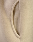 Open Front Folded Sleeve Long Coat Jacket