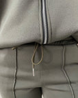 Zip Bomber Jacket and Trouser Co-ord Set
