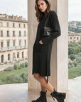 Long Belted Knitted Cardigan with Front Pockets - Toi ‘n’ Moi Ltd