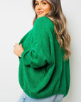 V-Neck Button Down Knitted Cardigan - Toi ‘n’ Moi Ltd
