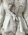 Faux Fur Trim Winter Jacket
