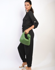 Collar Button-Front Jogger Drawstring Jumpsuit