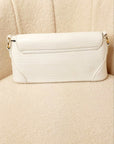 Faux Leather Croc Print Handbag