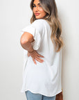 Button Down Pleated Frill Tops - Toi ‘n’ Moi Ltd