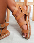 Strappy Flat Sandals