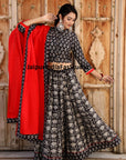 Black Color Navratri Collection Lehenga Choli | Navratri Outfit | Navratri Lehenga | Choli For Navratri, Navratri Cloth | Chaniya Choli | - Toi ‘n’ Moi Ltd