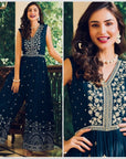 Beautiful One Piece Jumpsuit Bollywood Inspired Beautiful Western Women Ladies Party Traditional Fancy Kurti Trendy Wedding Bollywood Outfit - Toi ‘n’ Moi Ltd