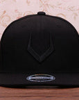 3D Pierced Embroidery Hip Hop Flat Bill Baseball Cap - Toi ‘n’ Moi Ltd