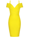 Summer Off Shoulder Bandage Dress