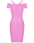 Summer Off Shoulder Bandage Dress