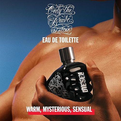 Diesel Only The Brave Tattoo Eau De Toilette Spray 35ml - Toi ‘n’ Moi Ltd