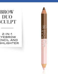 Bourjois Brow Duo Sculpt Eyebrow Pencil and Highlighter 22 Chatain, 1.95g - Toi ‘n’ Moi Ltd