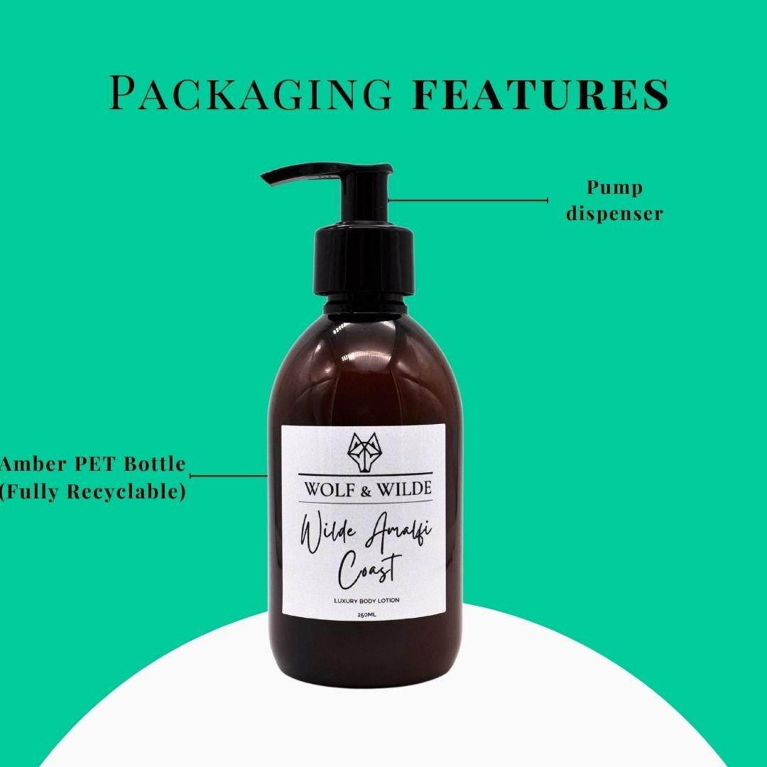 Wilde Amalfi Coast Luxury Body Lotion 250ML - Toi ‘n’ Moi Ltd